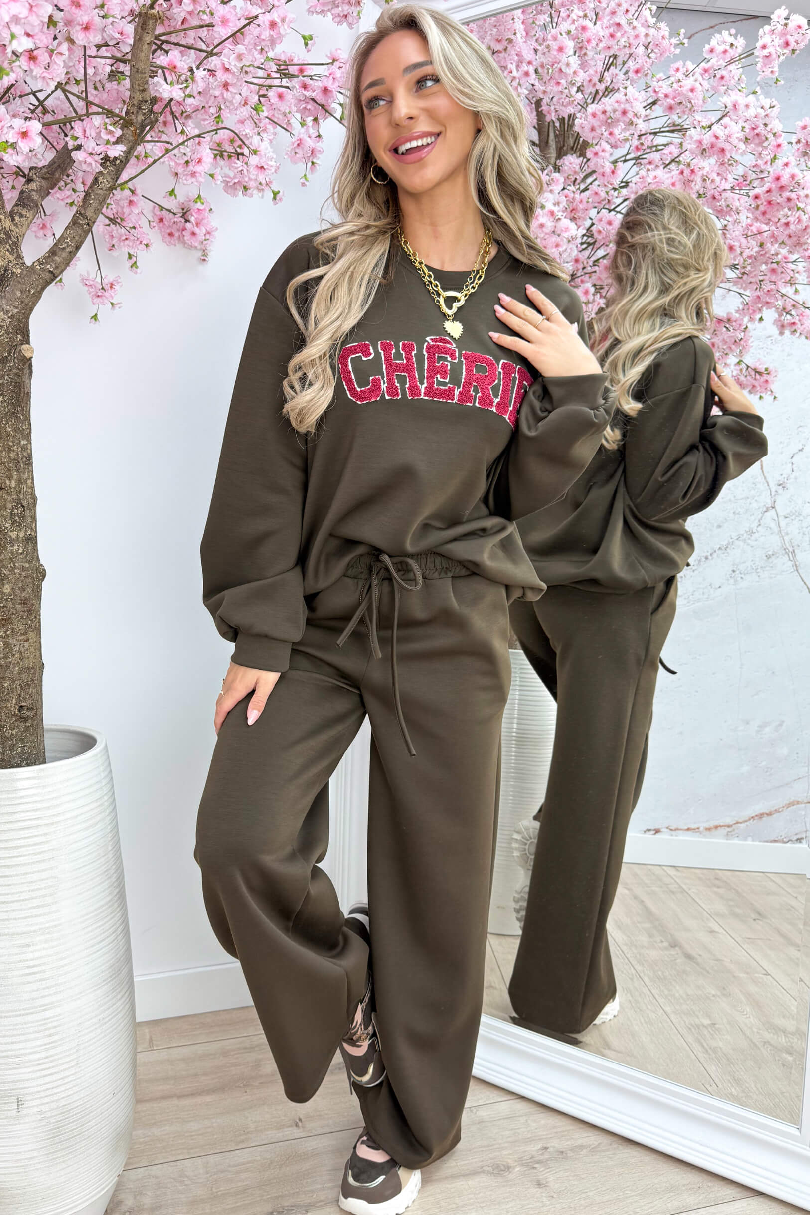 Cherie comfy co-ord - Bruin