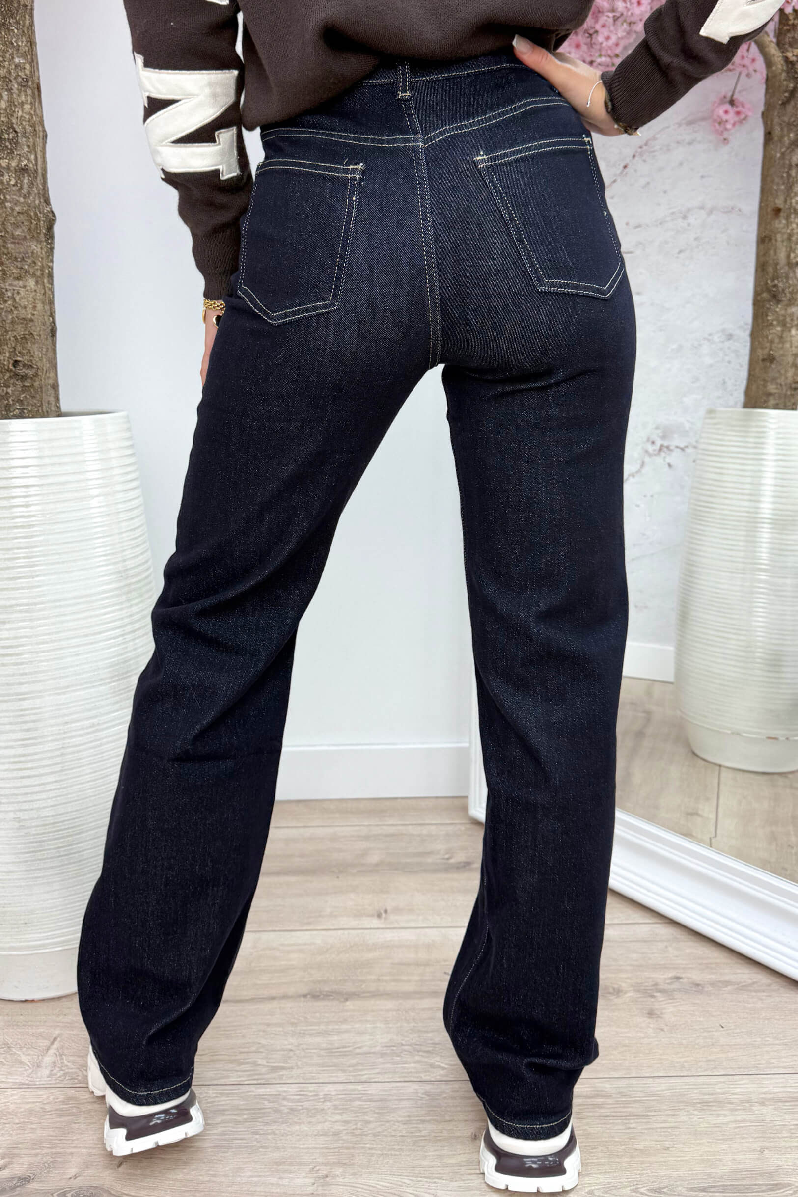 Cross straight leg jeans RD9087 - Zwart