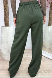 Gold detail pantalon - Army