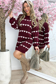 Made with love dress - Bordeaux