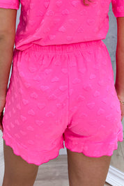 Sweetheart cozy short - Fuchsia