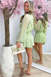 Ibiza co-ord - Olijf