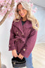 Autumn in love jacket - Bordeaux