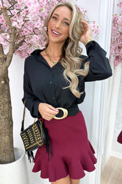 The perfect basic blouse - Zwart