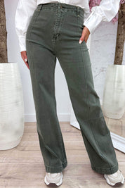 Wide leg jeans Y3333 - Army
