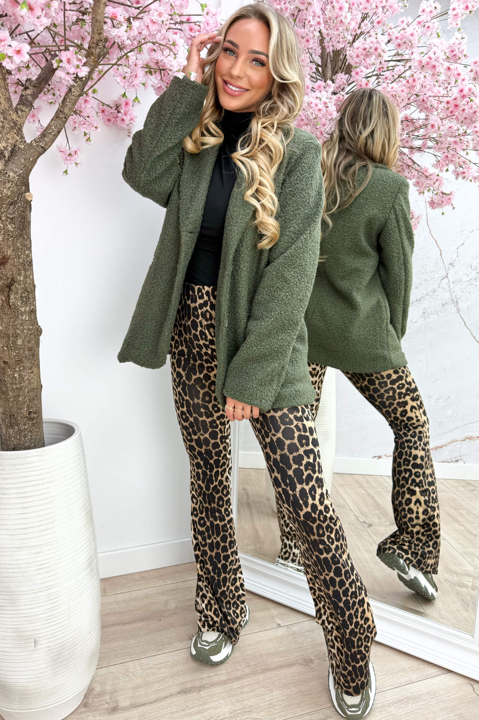 Teddy blazer - Army