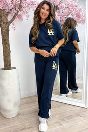 LA comfy co-ord - Navy