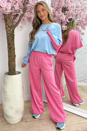 Millagro concept comfy co-ord - Fuchsia