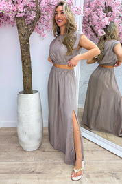 Costa co-ord - Taupe