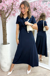 Robe toujours brillante - Marine