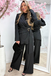 Check the details co-ord - Zwart