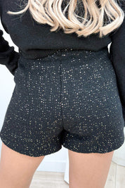 My favorite paillet short - Zwart