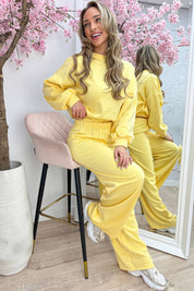 Chill moments comfy co-ord - Geel