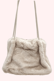 Furry bag - Beige