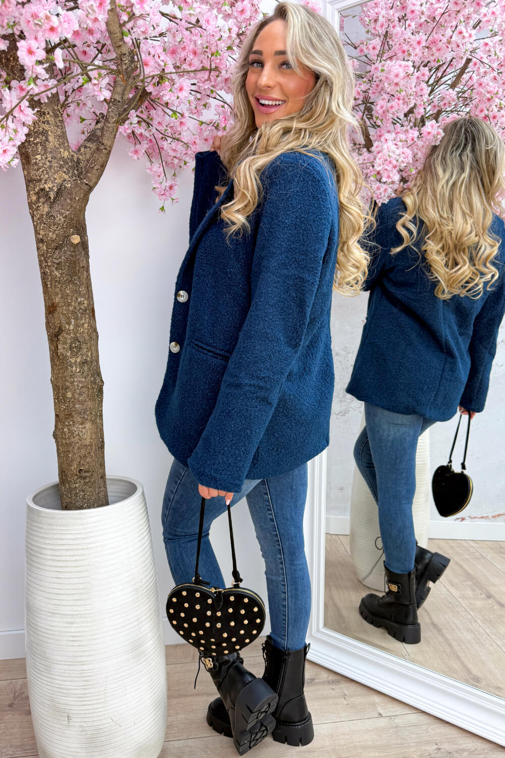 Teddy blazer - Navy