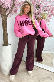 Après sweater - Lollypop roze