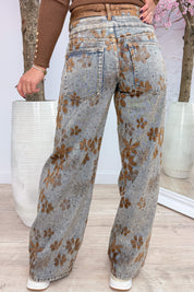 Twice as bloomy straight leg jeans - Camel