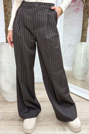 Main character stripe pantalon - Bruin
