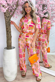 Vacation mood blouse - Oranje
