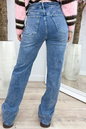 Wide leg jeans Y3322-3 - Jeans blue