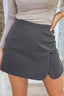 Essential split skort - Taupe