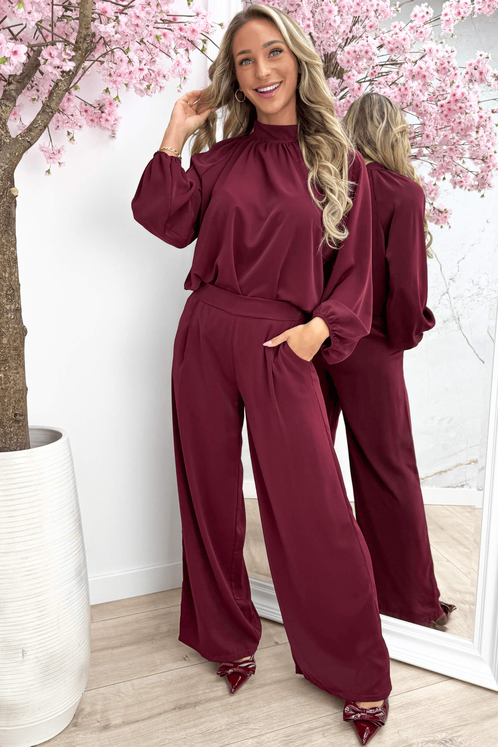 Good to go co-ord - Bordeaux