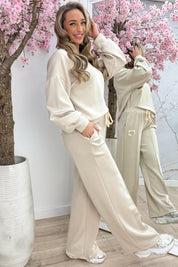 Perfect outfit comfy co-ord - Beige