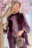 Fur the love of it gilet - Bordeaux