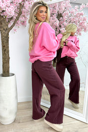 Après sweater - Lollypop roze