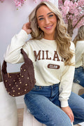 Pull club Milano - Beige