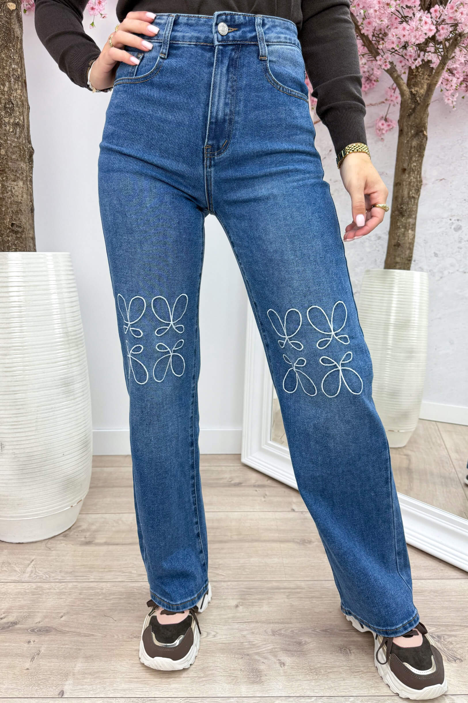 Loevy straight leg jeans - Jeans blue
