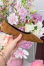 Mocassins à pointes en daim - Camel