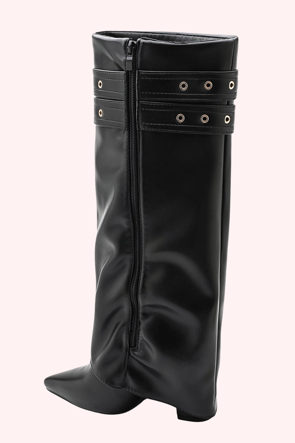 Buckle up heels - Zwart