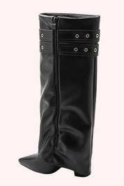 Buckle up heels - Zwart