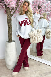 Après sweater - Lt. grijs