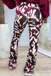 Picasso travel flair pants - Bordeaux