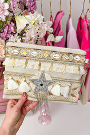 Marbella clutch - Beige