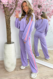 Neon lover sweater - Lila