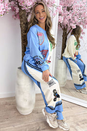 Arivige Lounge co-ord - Sky blue