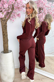 Perfect basic topje - Bordeaux