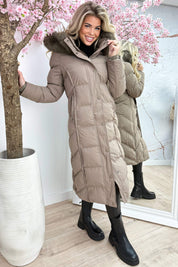 Winter wonderland winterjas - Taupe