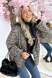 Always in leopard jacket - Beige