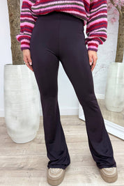 Travel flair pants - Dk. paars