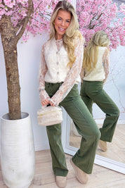 Dreamy duo topje - Beige