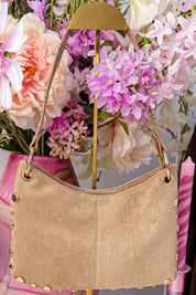 Chic stud bag - Taupe