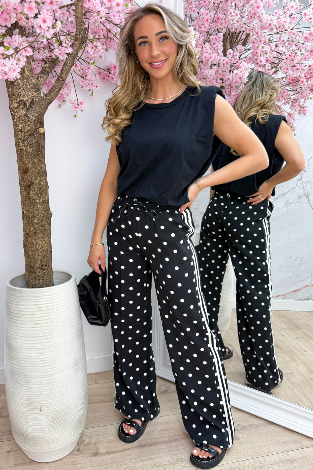 Statement basic topje - Zwart
