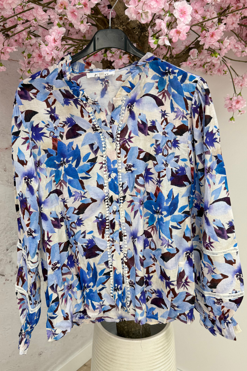 Blouse 3 - Kobalt