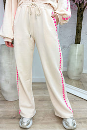 Neon lover jogger - Beige