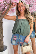 Sunkissed balloon topje - Army