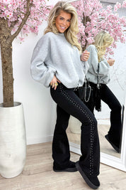 Keep it cool oversized sweater - Lt. grijs